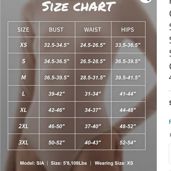 PUMIEYWomen's Crew Neck Long Sleeve Bodysuit Nude size XS - Picture 5 of 10